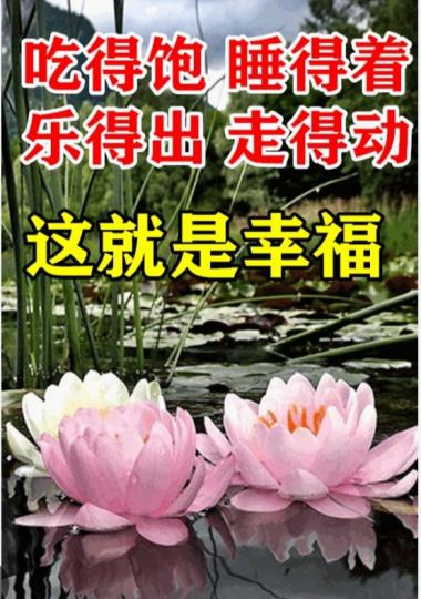 對幸福的
一些看法，
午安朋友！...