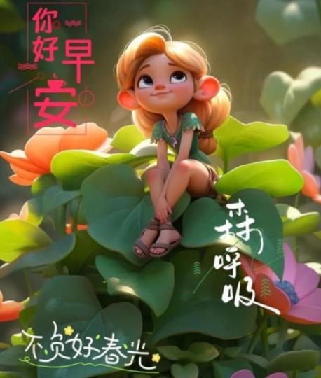 美好的時光,
朋友們早！...