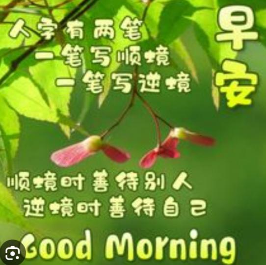 祝願大家
順順利利！
早安！...
