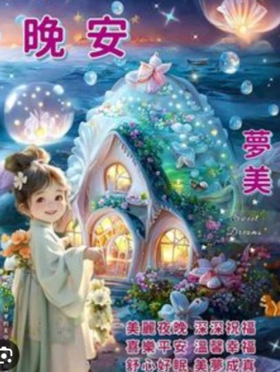 舒心好眠，
喜樂平安！...