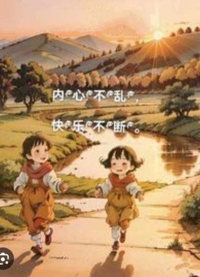 內心不亂，
快樂不斷。
朋友好！...