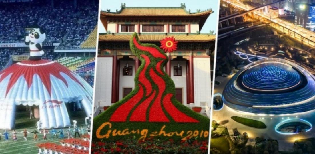 杭州亞運｜
中國兩度主辦
稱霸獎牌榜，　
13年前水上開閉幕別出新裁。...