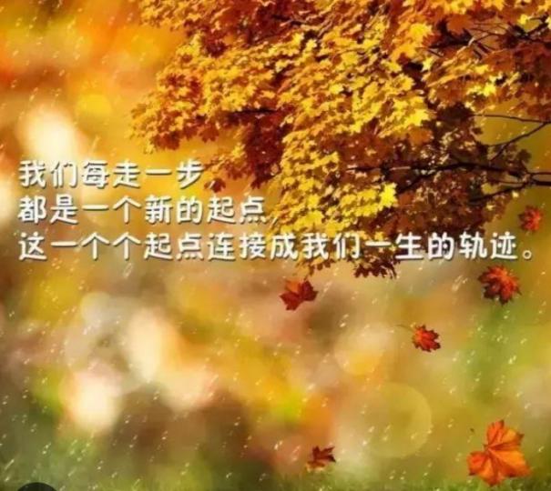 踏好人生
每一步，
每一步都
是新的起點！...