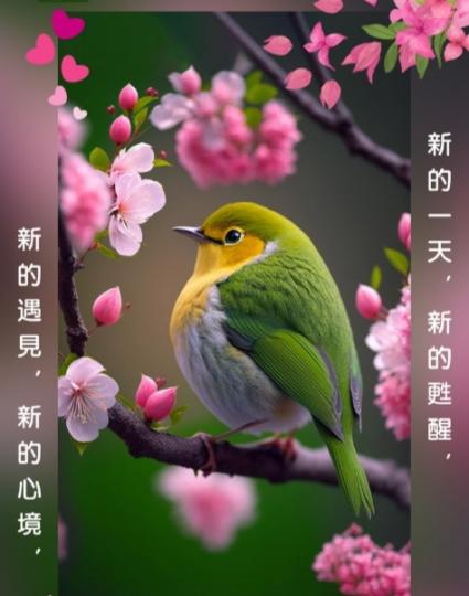 新的一天，
新的遇見！
伴友同行！...