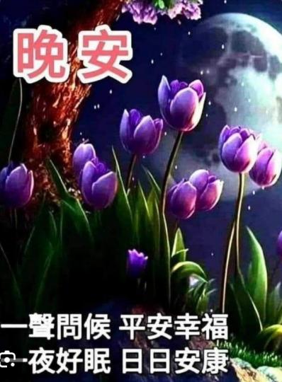 愉快美夢，
平平安安！...