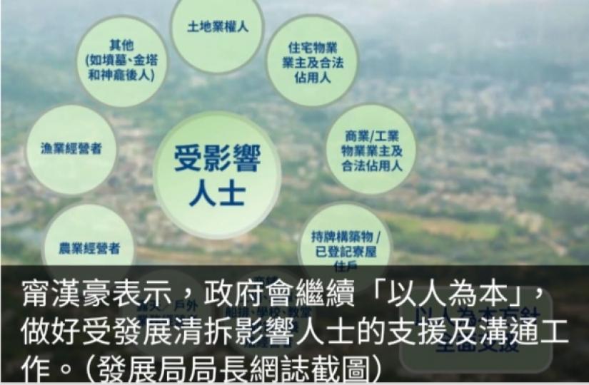 發展局協助至少37個受政府項目影響棕地作業者取得規劃許可...