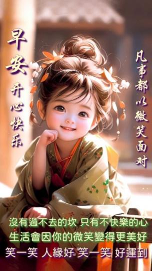 笑一笑，
              好運到！...