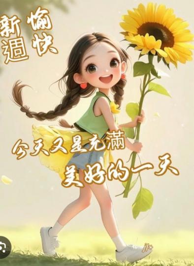 每一天，
         充滿喜樂，祝美好！...