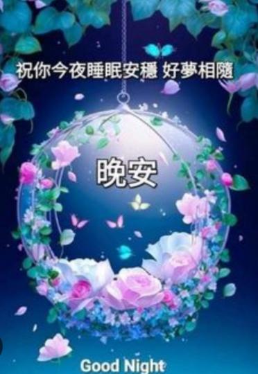 平平安安，
   好夢相隨！...