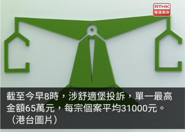 消委會截至今早8時接605宗有關舒適堡投訴涉款近1900萬元...