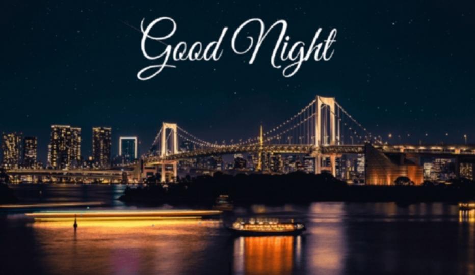 夜幕
             下的城市！...