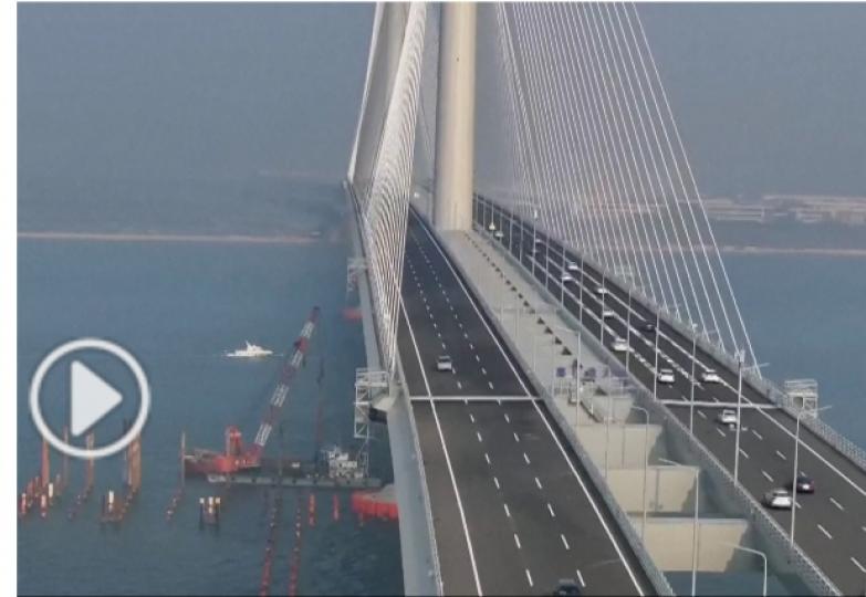 黃茅海跨海通道開通　江門冀加快粵西地區與粵港澳大灣區連接...