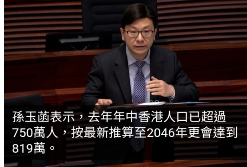 孫玉菡料2046年勞動人口參與率將逐步降至約52%...