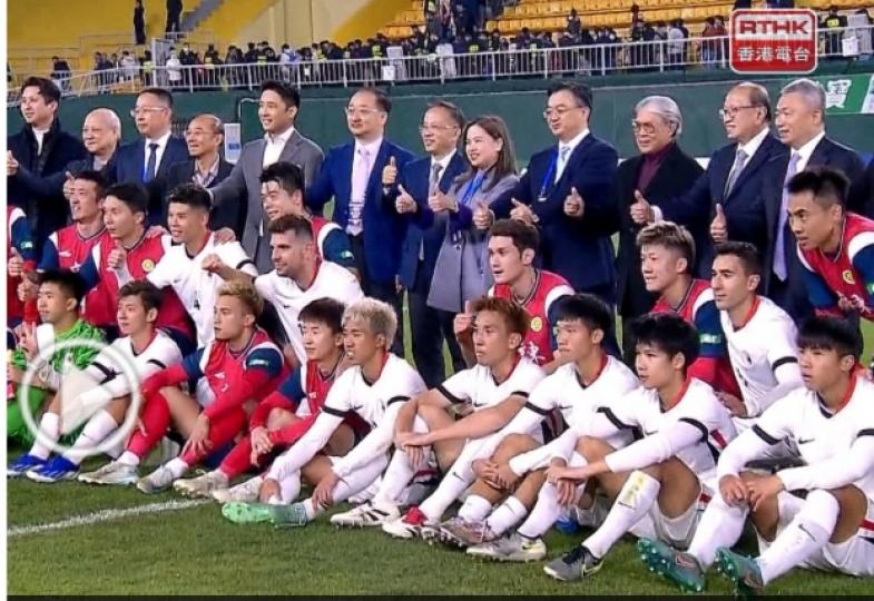 省港盃首回合港隊賽和廣東隊　羅淑佩稱氣氛很好高興球迷享受賽事...