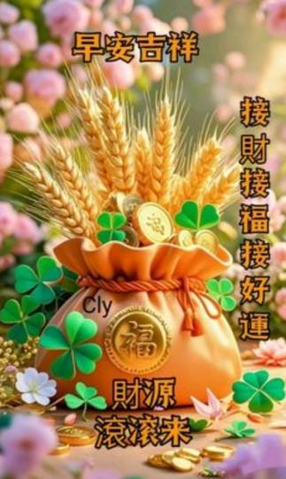 接財
                接福
             接好運！...
