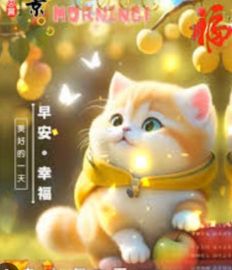 幸福，
                  開朗！...