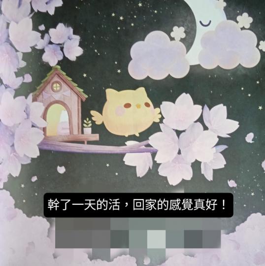 家是
             溫暖的港灣！...