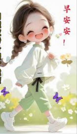 散散步,
              精神足！...