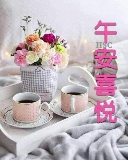 朋友午安
祝願喜悅
如意！...