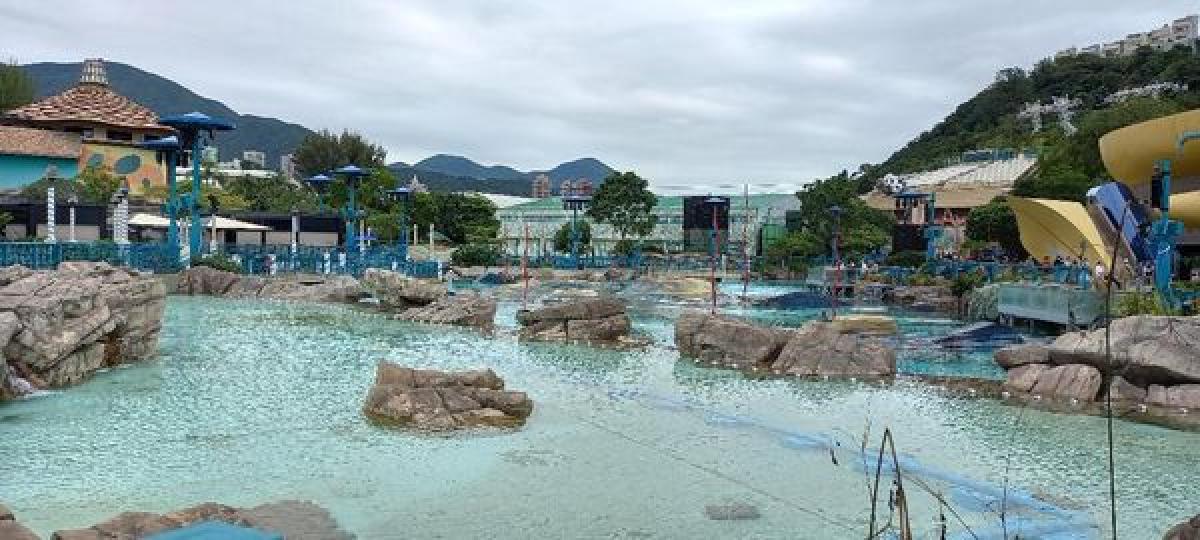 今天下午的海洋公園半天游...