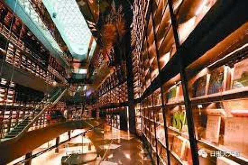 超美圖書館讓人彷彿置身在哈利波特魔法世界...