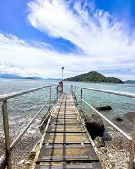 隱藏秘境直直走向湛藍海景...