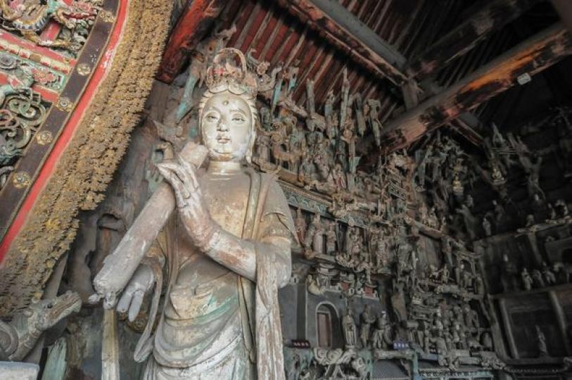 【古代雕塑的聖殿雙林寺】王銘偉／圖...
