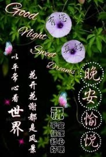 祝願大家
晚安愉快！...