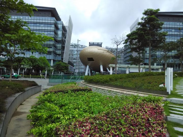 香港科学園景色怡人‵是人们打卡的好去处...