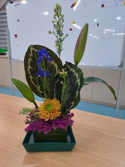 插花集(１)---謝謝老師的教導...
