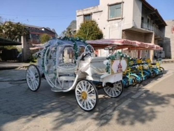 三輪車
鄉郊小鎮有很多出租三輪車代步，偶爾有些如馬車般的三輪車供遊客拍照用。...