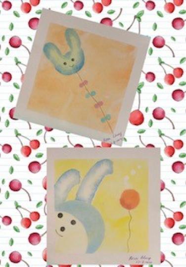 和諧粉彩
最近的和諧粉彩課學會利用圓形去畫卡通兔的臉，耳朵則用漸變色增加立體感。風箏的畫法都是注重主體的立體感。...