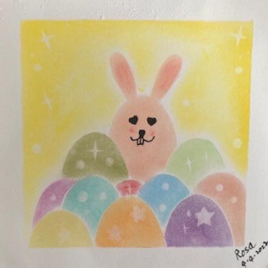 復活蛋

復活節快到了，畫一幅復活蛋預備慶祝節日。...