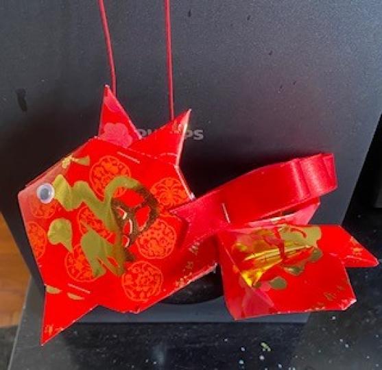 金魚
一群關愛長者的小學生參加「送暖「虎年送暖到每家」活動，自製賀年禮物送長者，十分有心。...