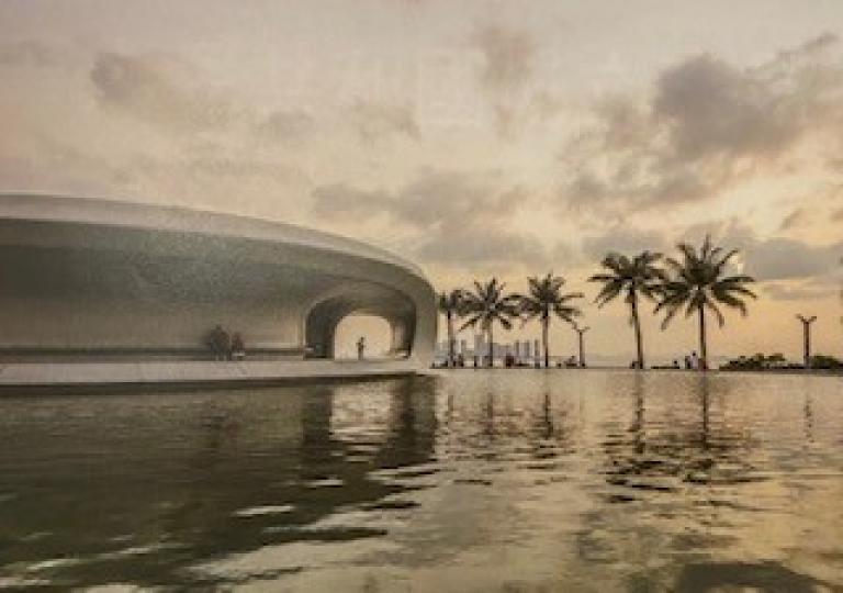 海南省海口雲洞圖書館
這圖書館是海口灣標誌性藝術建築。建築材料由清水混凝土一體澆築成型,包括可以藏書萬本的閱讀空間和多功能影音區、屋頂花園等配套設施。... 海南省海口雲洞圖書館
這圖書館是海口灣標誌性藝術建築。建築材料由清水混凝土一體澆築成型,包括可以藏書萬本的閱讀空間和多功能影音區、屋頂花園等配套設施。...