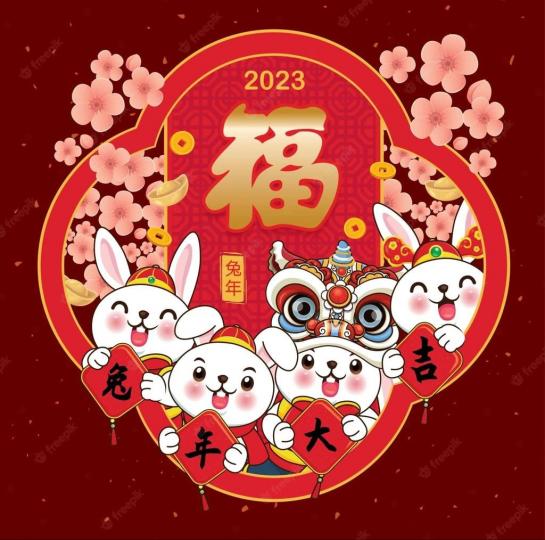 賀年畫

十月都是拜年時，朋友傳來賀年畫，兔子活潑可愛，多謝晒！...