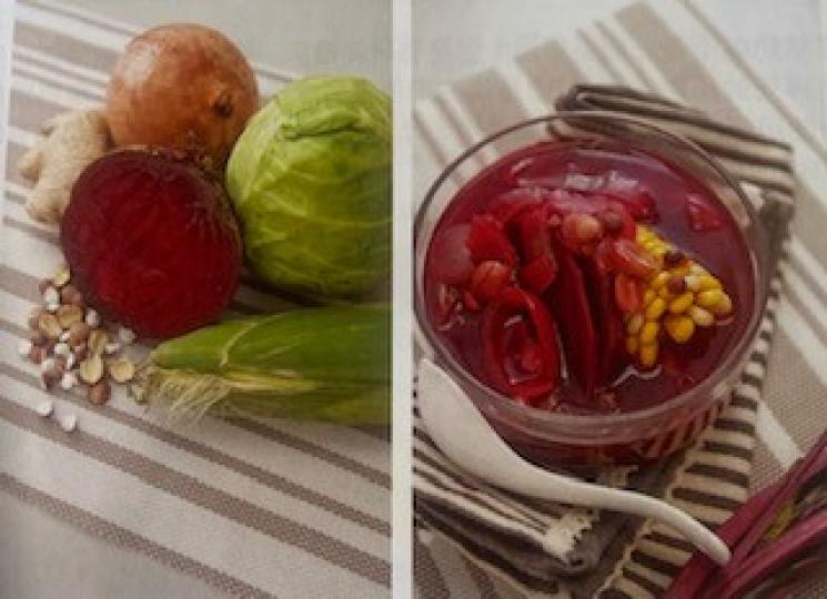紅菜頭湯
紅菜頭營養豐富,有補血,提高免疫力及抗氧化作用,加上粟米、椰菜、洋蔥,芡實和蓮子同煲,是一美味的湯。... 紅菜頭湯
紅菜頭營養豐富,有補血,提高免疫力及抗氧化作用,加上粟米、椰菜、洋蔥,芡實和蓮子同煲,是一美味的湯。...