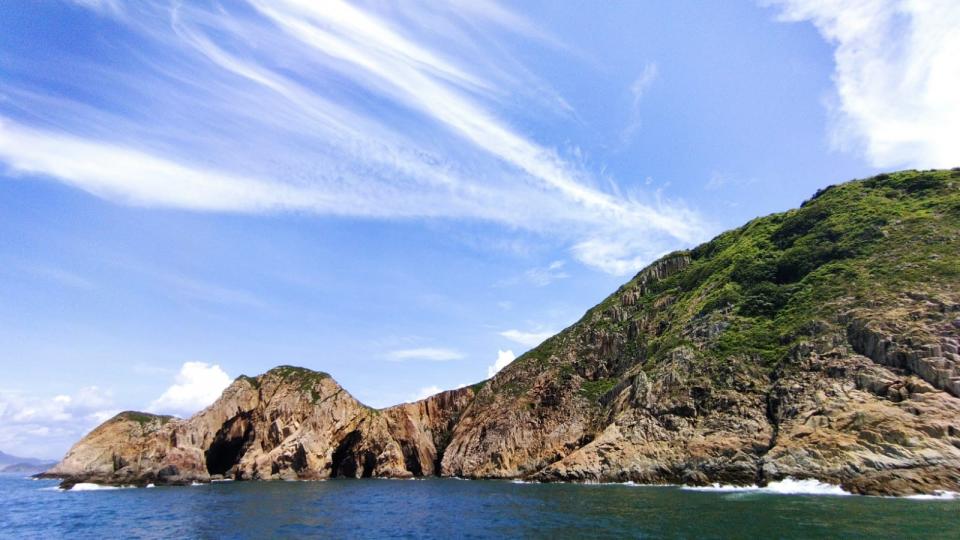 美麗的海景
在船上欣賞到海陸空美景，真要多謝大自然。...