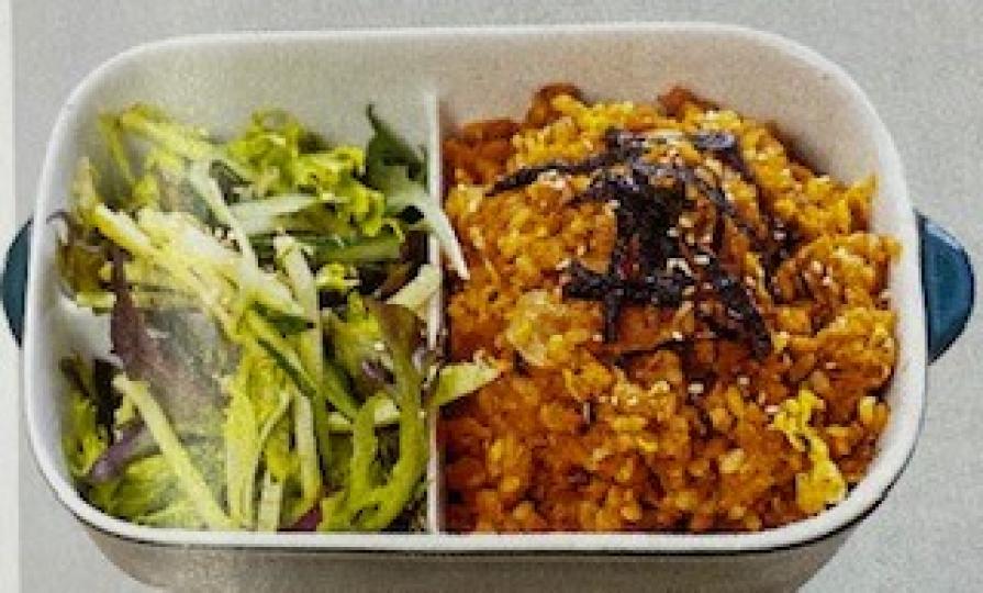 新豬肉泡菜炒飯
簡單的正餐也可以吃得健康又有營養。這正餐用低脂蛋白的新豬肉、飯屬五穀類和蔬菜，是非常健康的餐。...