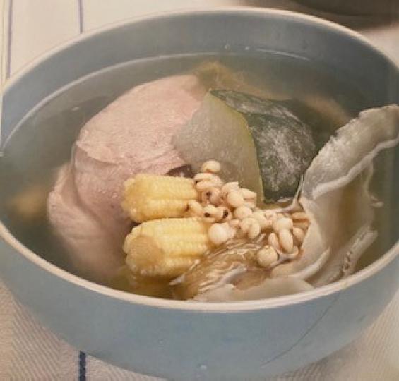 玉竹粟米芯生薏米冬瓜瘦肉湯
現正爭秋奪暑時期，煲這款湯可以潤肺止咳，生津利尿和健脾益氣。...