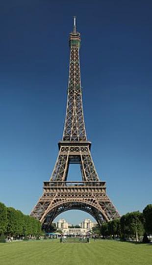 巴黎艾菲爾鐵塔

巴黎鐵塔艾菲爾鐵塔，常稱為巴黎鐵塔，是世界著名建築和巴黎城市地標之一，亦是巴黎最高建築物。...
