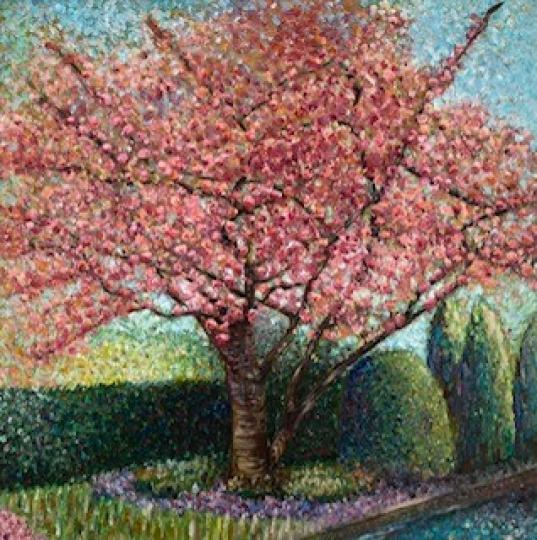 生命樹
這幅畫題目為生命樹的畫師是荷蘭人，樹上開滿花，一片燦爛色彩，比喻充滿生命氣息。...