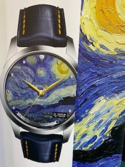 名畫錶

梵高的名畫名聞如世，錶面上取材名畫適合梵高迷。...