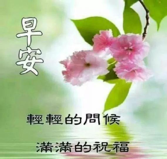 早晨！送上滿滿的祝福給大家！...