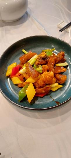 山楂炸豬柳 
甜酸開胃小菜...