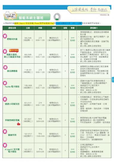 長青數碼教室通訊（2019年6月至7月）