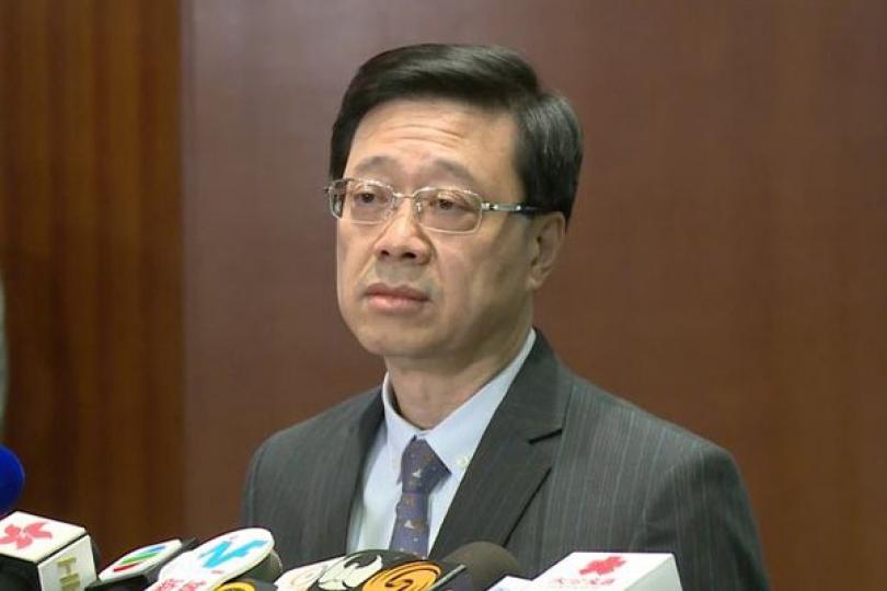 李家超促台履行司法責任 李家超促台履行司法責任