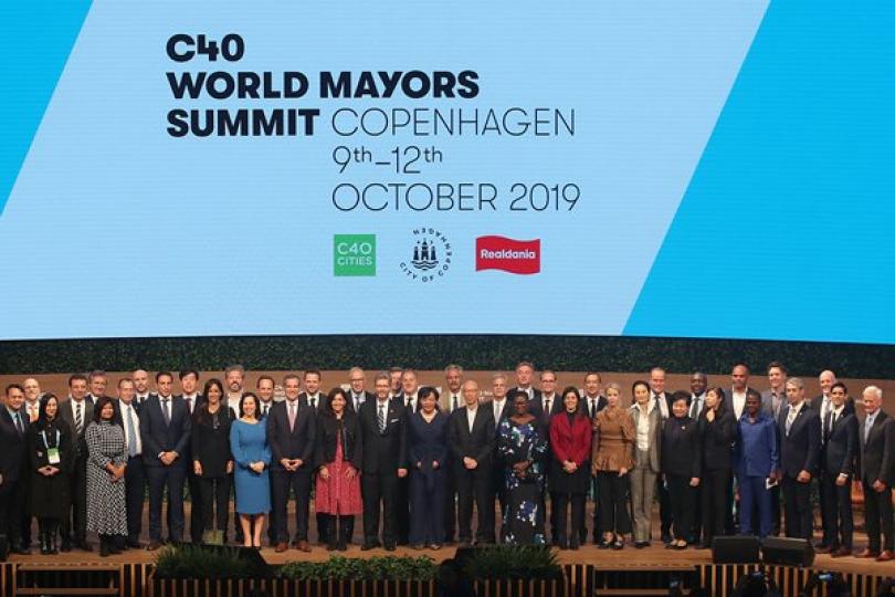 黃錦星丹麥出席城市氣候峰會