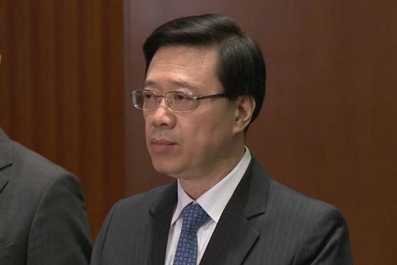 李家超籲留在理大者盡快自首 李家超籲留在理大者盡快自首