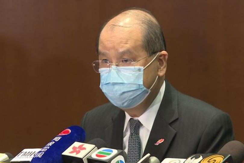 張建宗盼預算案撥款盡早通過 張建宗盼預算案撥款盡早通過